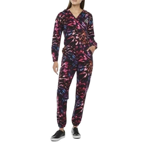 NWT Juicy Couture Tie Dye Swirl Jumpsuit - Picture 1 of 10
